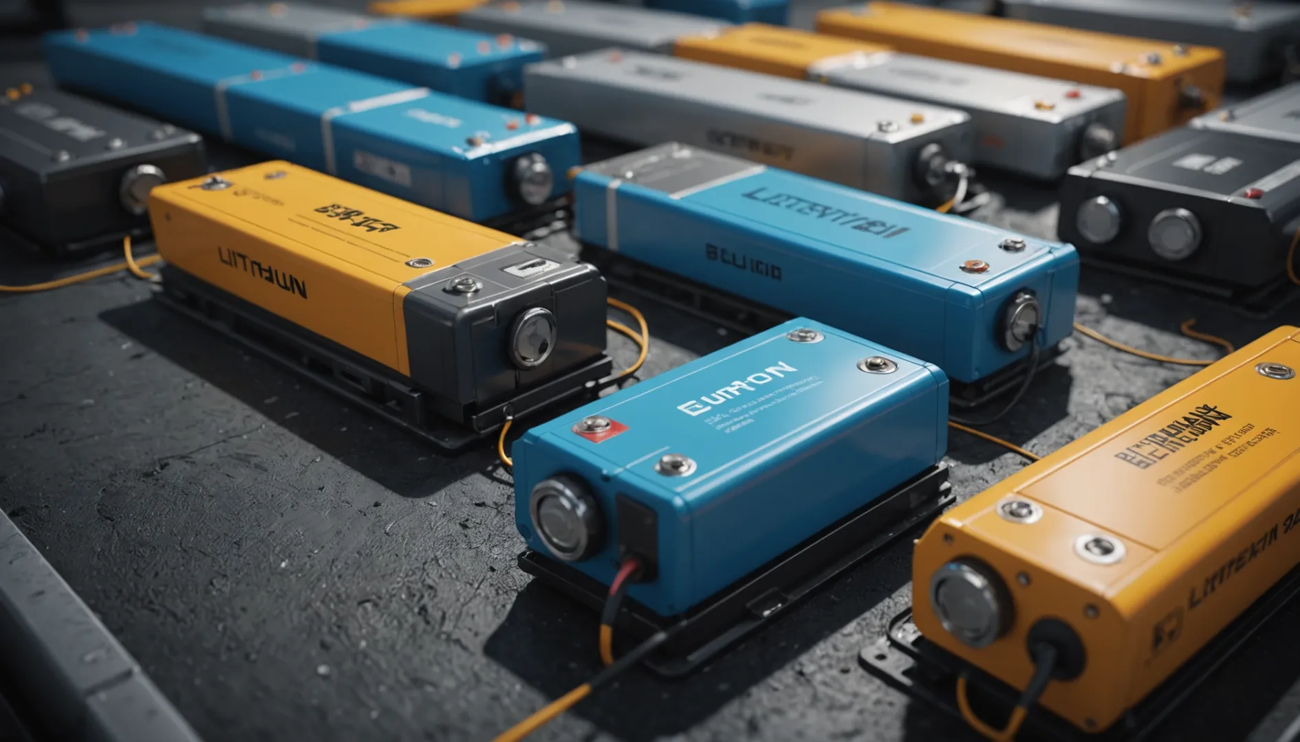 Illustration of lithium-ion battery lifecycle with stages from mining to recycling