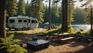 12V lithium-ion battery powering RV, boat, house, and campsite